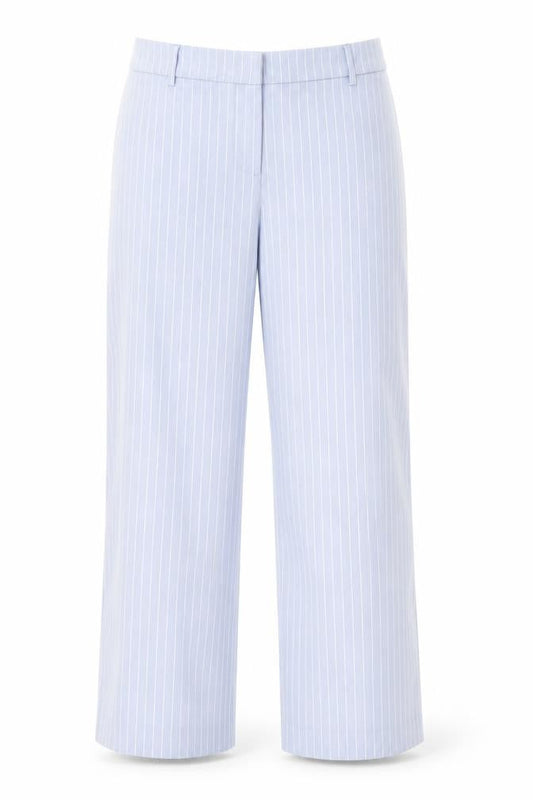 Womens UK Size 14 Carolina Belle Regular Fit  Blue Trousers