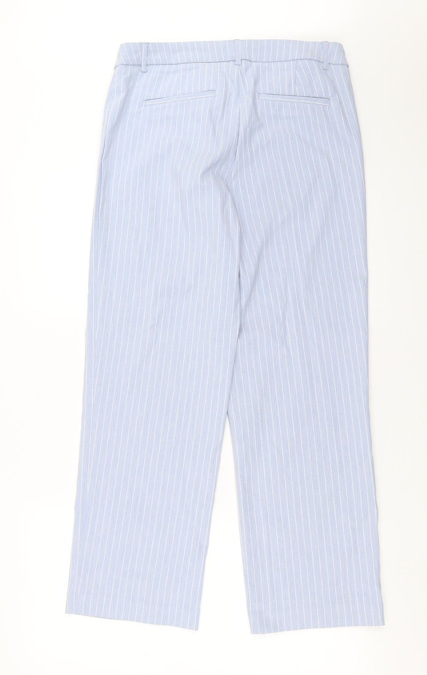 Carolina Belle Womens Blue Striped  Trousers  Size 14 L27 in