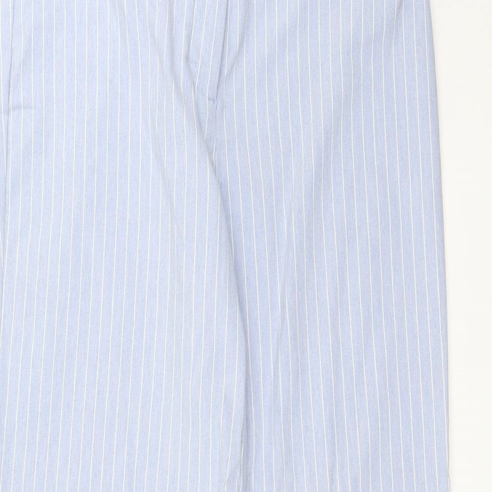 Carolina Belle Womens Blue Striped  Trousers  Size 14 L27 in