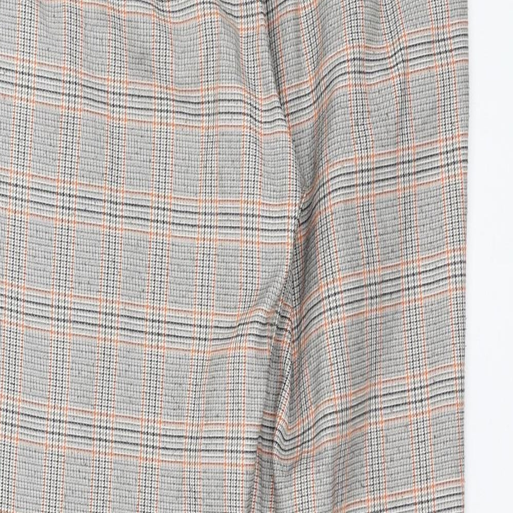 Hound Womens Black Houndstooth  Trousers  Size M L24 in