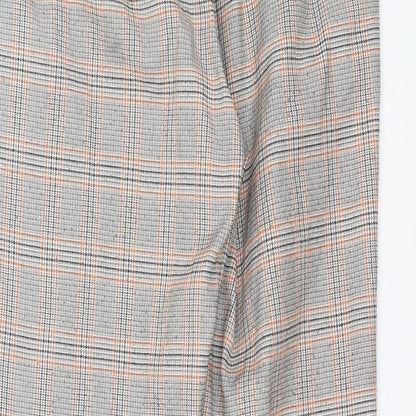 Hound Womens Black Houndstooth  Trousers  Size M L24 in