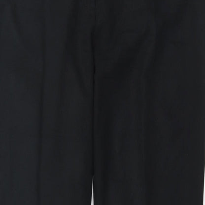 BHS Womens Black   Trousers  Size 12 L31 in