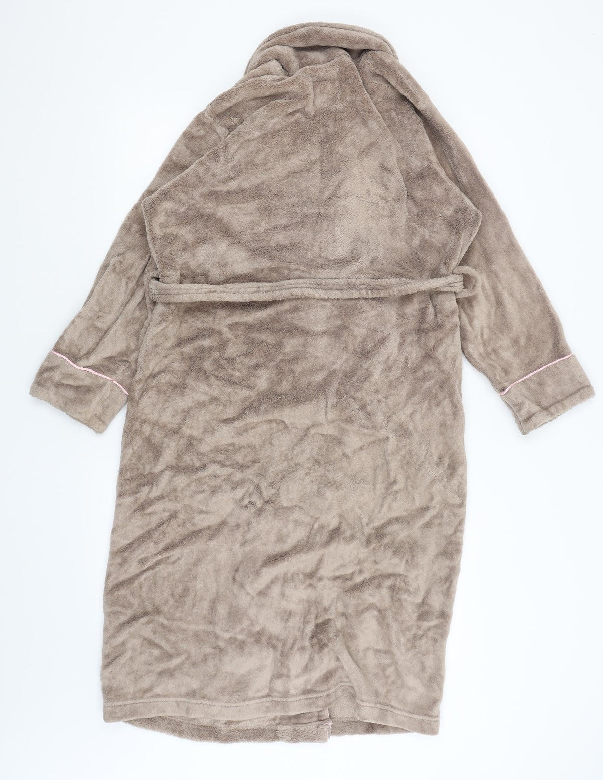 Love to Lounge Womens Brown Solid  Kimono Gown Size 6