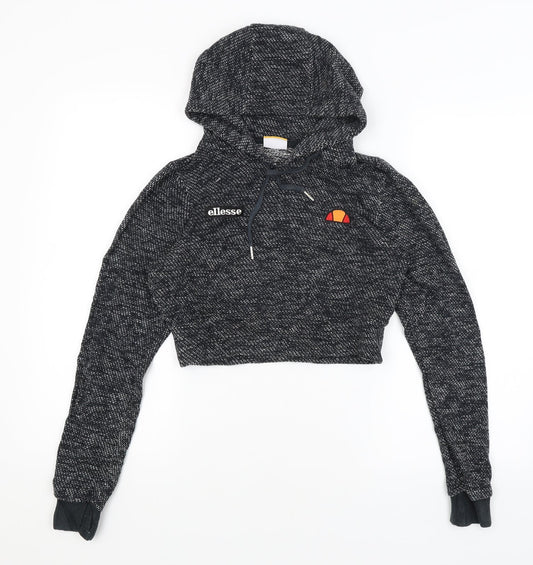 ellesse Womens Grey   Pullover Hoodie Size S