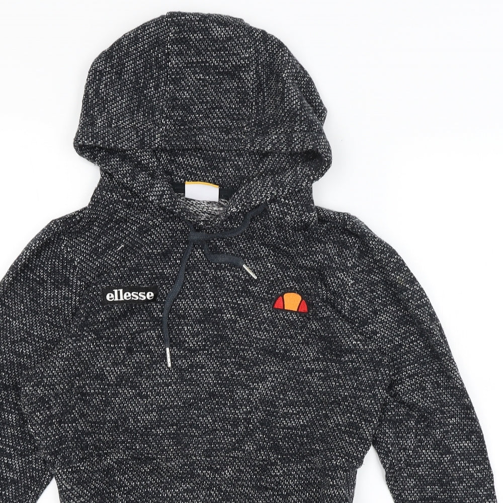 ellesse Womens Grey   Pullover Hoodie Size S
