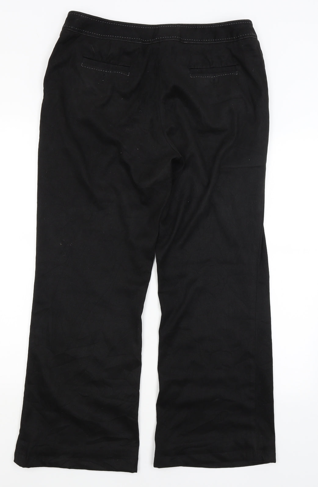 Womens UK Size 14 NEXT Regular Fit  Black Trousers