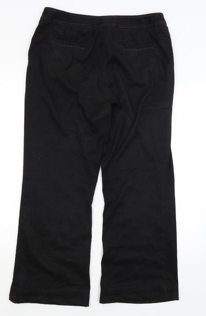 Womens UK Size 14 NEXT Regular Fit  Black Trousers