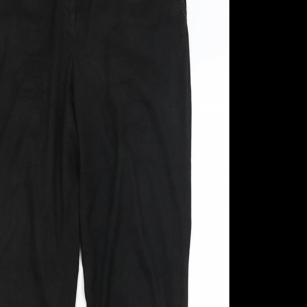 Womens UK Size 14 NEXT Regular Fit  Black Trousers