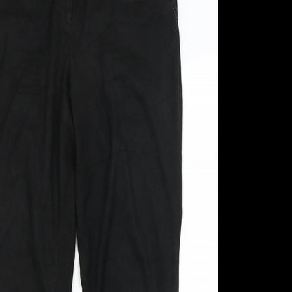 Womens UK Size 14 NEXT Regular Fit  Black Trousers