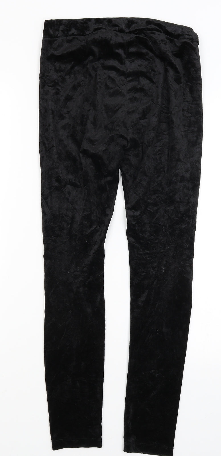 Womens UK Size S Divided Regular Fit Jegging Black Trousers