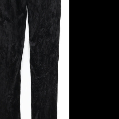 Womens UK Size S Divided Regular Fit Jegging Black Trousers