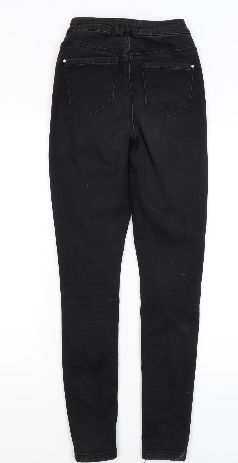 Missguided Womens Black   Skinny Jeans Size 8 L28 in