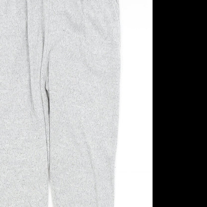 Silk Womens Grey   Cropped Trousers Size S L23 in