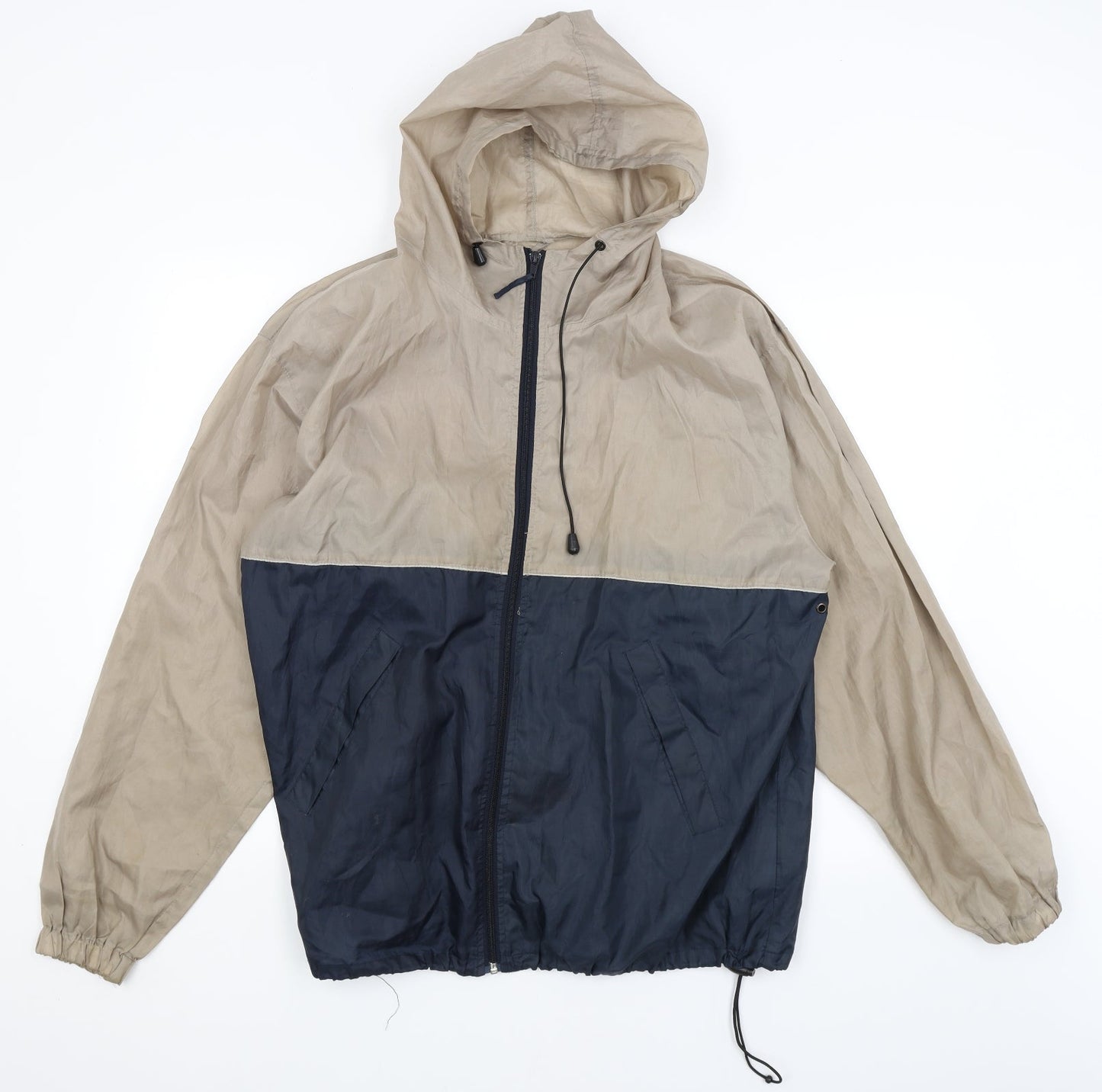 Mens UK Size M Carry Kag Beige Rain Coat