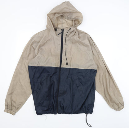 Mens UK Size M Carry Kag Beige Rain Coat