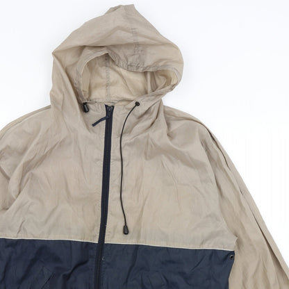 Mens UK Size M Carry Kag Beige Rain Coat