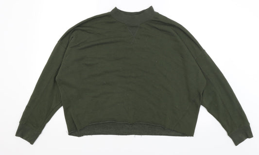 Womens UK Size 10 New Look Green Pullover Jumper