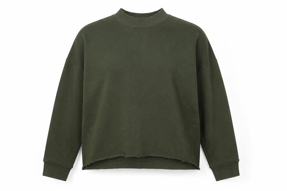 Womens UK Size 10 New Look Green Pullover Jumper