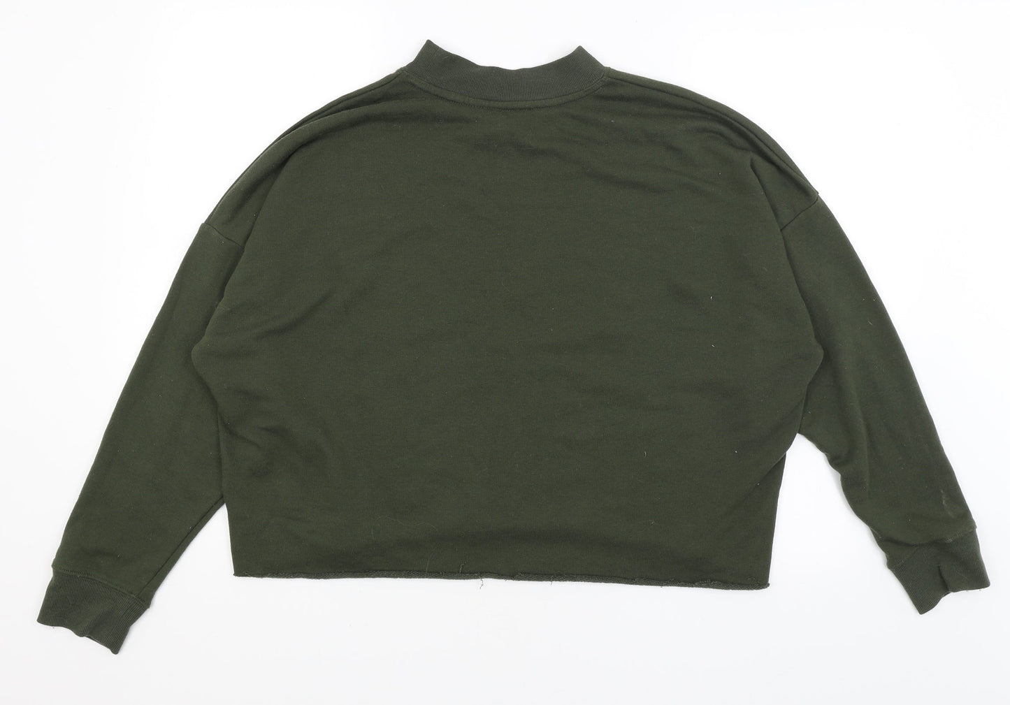 Womens UK Size 10 New Look Green Pullover Jumper