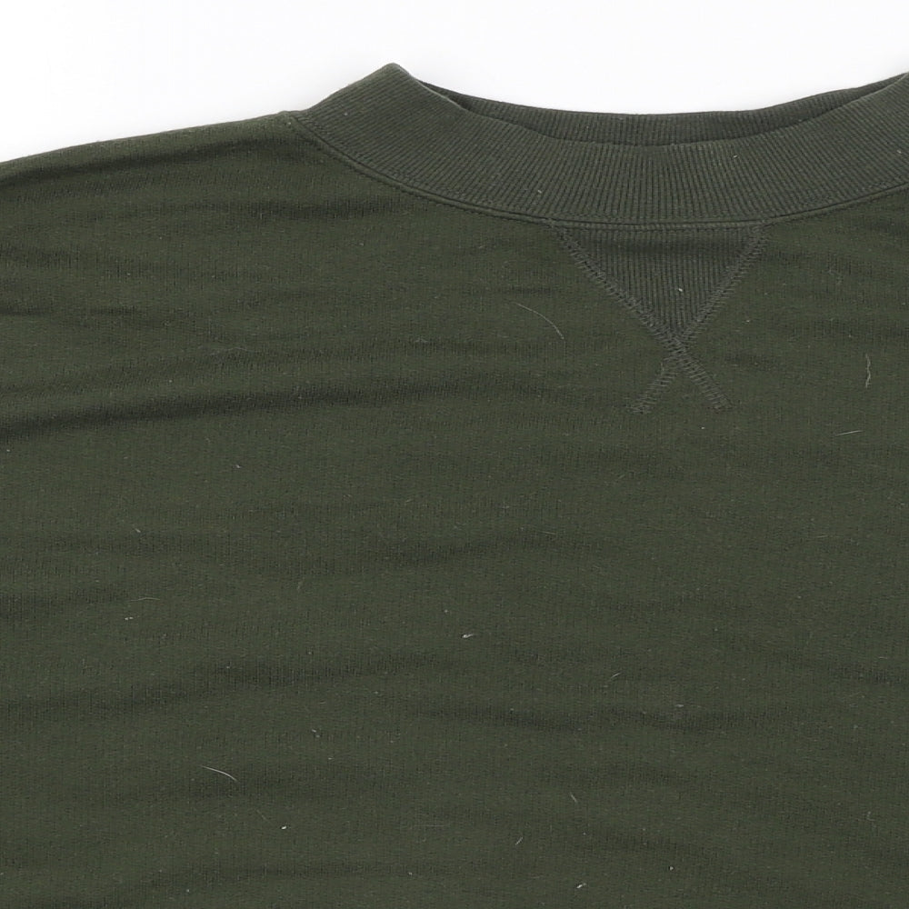 Womens UK Size 10 New Look Green Pullover Jumper
