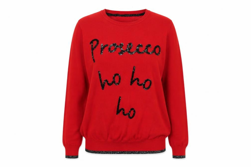 Womens UK Size S Papaya Red Pullover Jumper