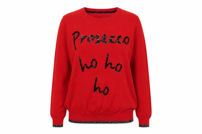Womens UK Size S Papaya Red Pullover Jumper