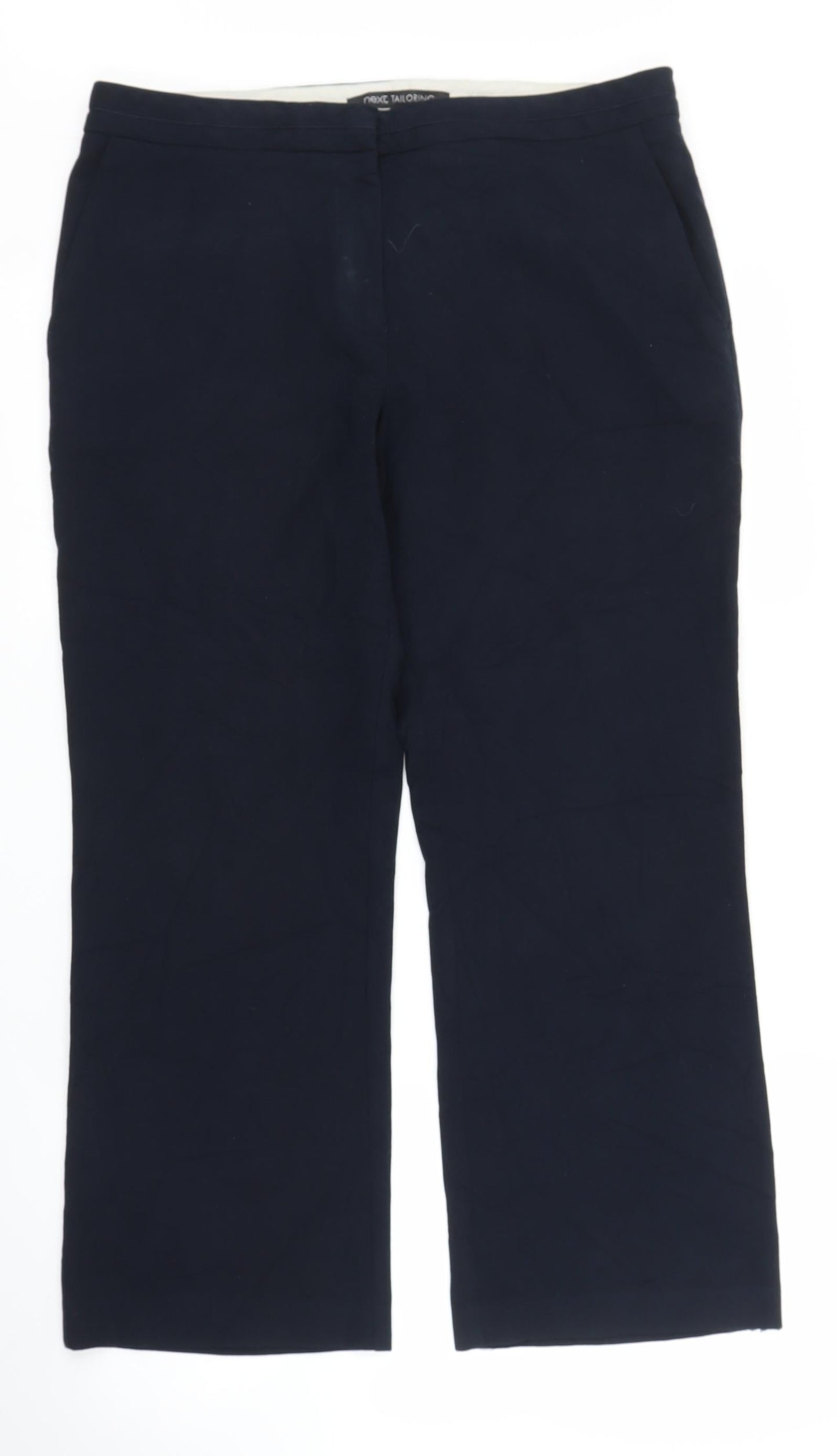 Womens UK Size 14 NEXT Regular Fit  Blue Trousers