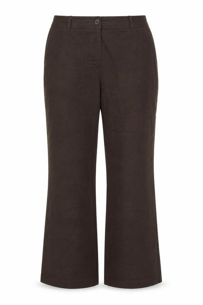 Womens UK Size 14 Soon Regular Fit  Brown Trousers