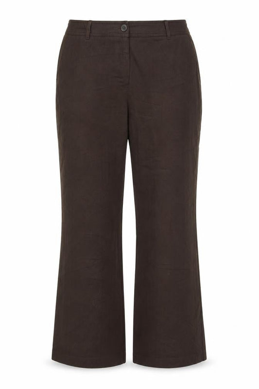 Womens UK Size 14 Soon Regular Fit  Brown Trousers