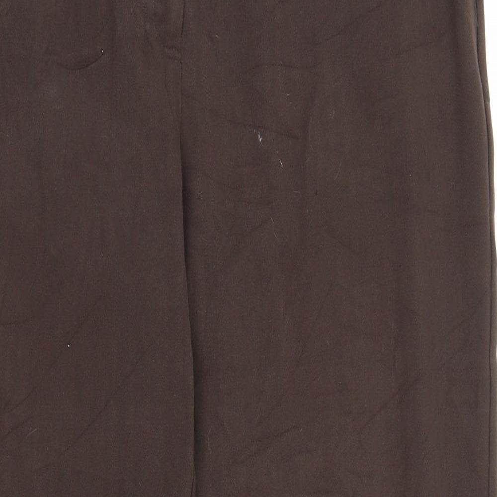 Soon Womens Brown   Trousers  Size 14 L28 in