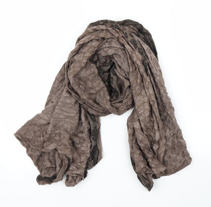 prew Unisex Brown Floral   Shawl/Wrap