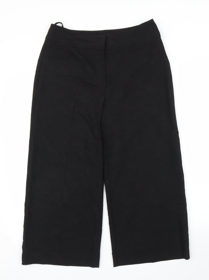 debe Womens Black   Capri Trousers Size 10 L22 in