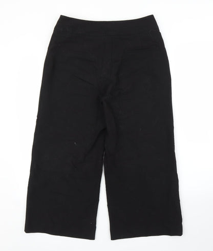 debe Womens Black   Capri Trousers Size 10 L22 in