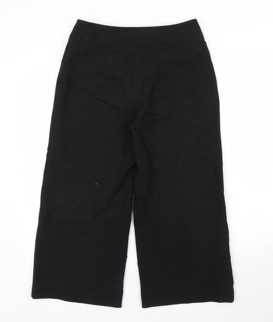 debe Womens Black   Capri Trousers Size 10 L22 in