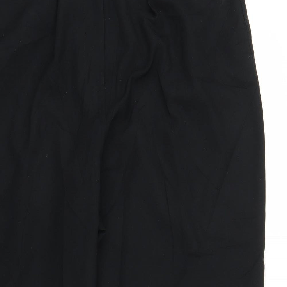Womens UK Size 16 South Regular Fit  Black Trousers