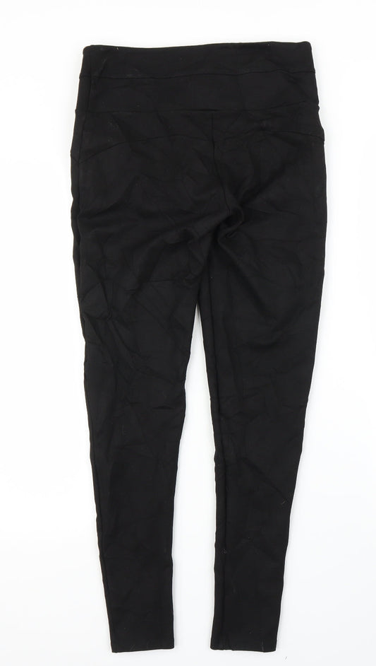 F&F Womens Black   Carrot Trousers Size 12 L27 in