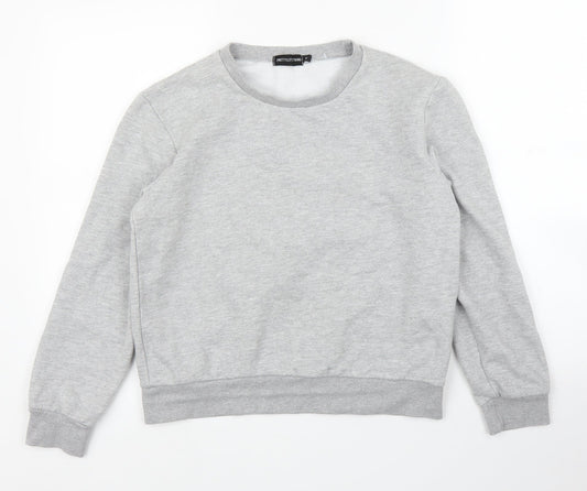 prettyl Womens Grey   Pullover Jumper Size M