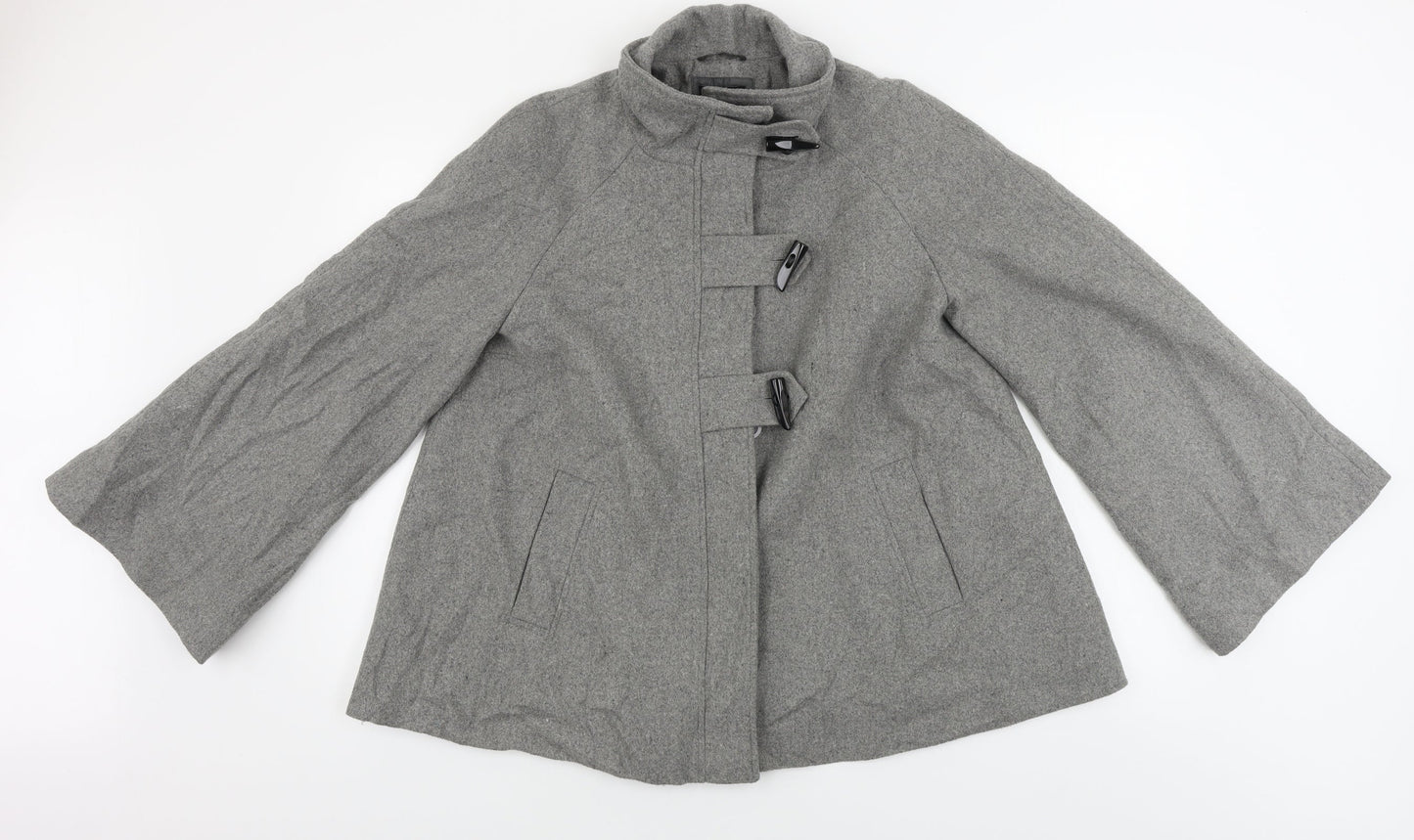 Womens UK Size 12 M&Co Grey Jacket