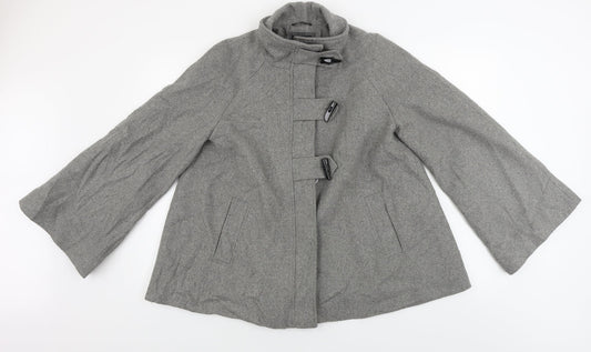 Womens UK Size 12 M&Co Grey Jacket