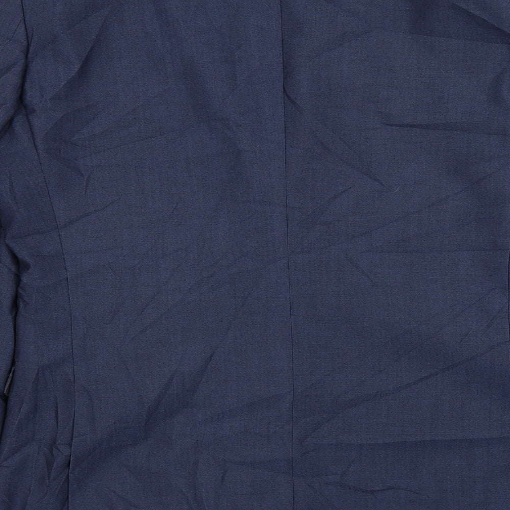 Mens UK Size 36 Burton Regular Blue Suit Jacket