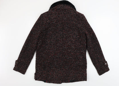 TU Womens Red   Jacket Coat Size 10