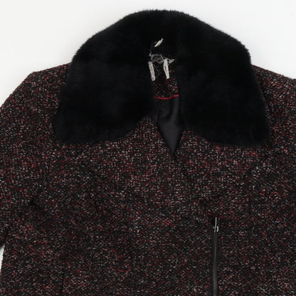 TU Womens Red   Jacket Coat Size 10