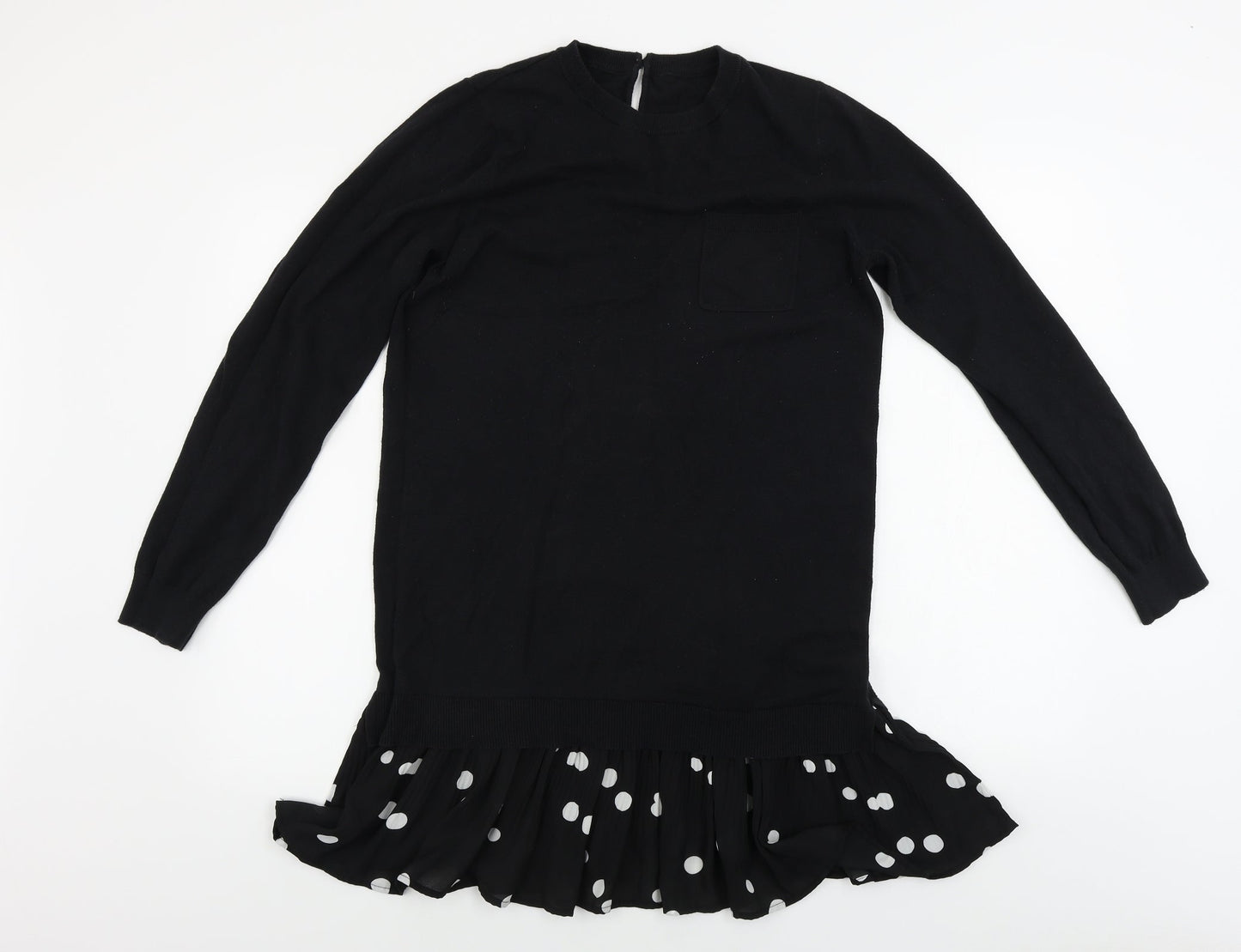 Womens UK Size 10 NEXT Black Pullover Jumper