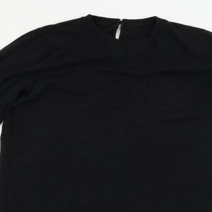 Womens UK Size 10 NEXT Black Pullover Jumper