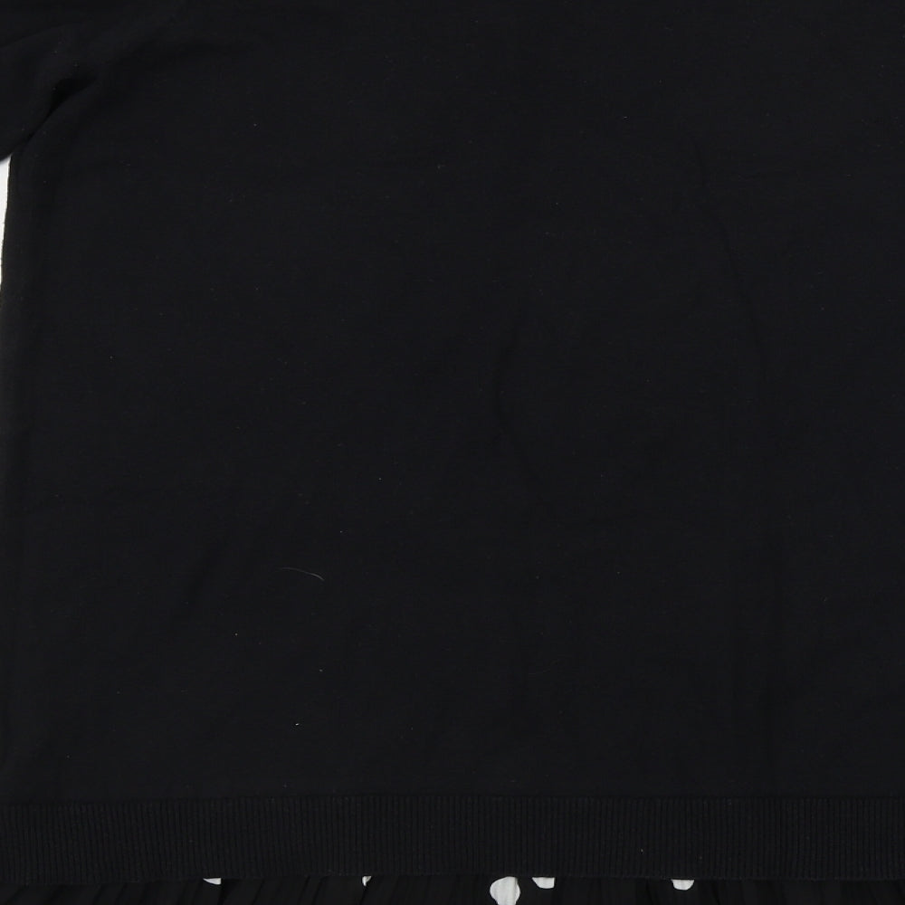 Womens UK Size 10 NEXT Black Pullover Jumper