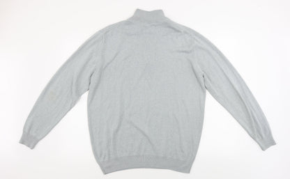 palm grave Womens Grey   Henley Jumper Size L