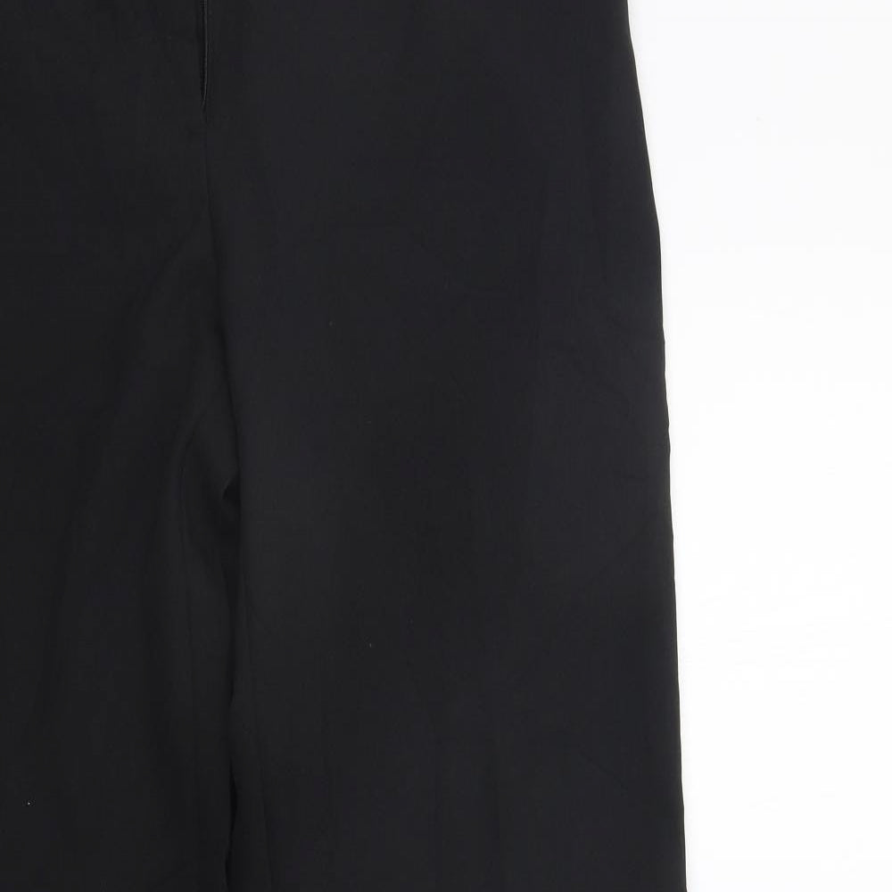 Womens UK Size 14 Internacionale Regular Fit  Black Trousers