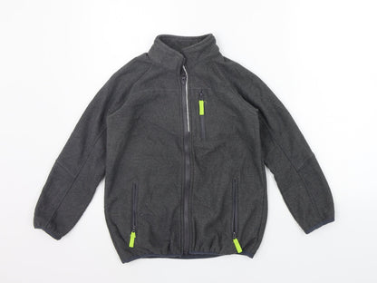 Crane Boys Grey   Jacket Coat Size 9-10 Years