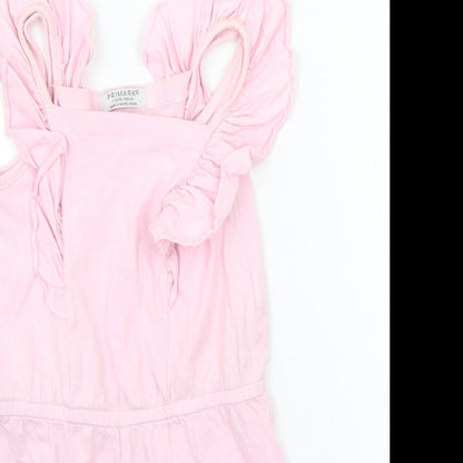 Primark Girls Pink   Jumpsuit One-Piece Size 7-8 Years