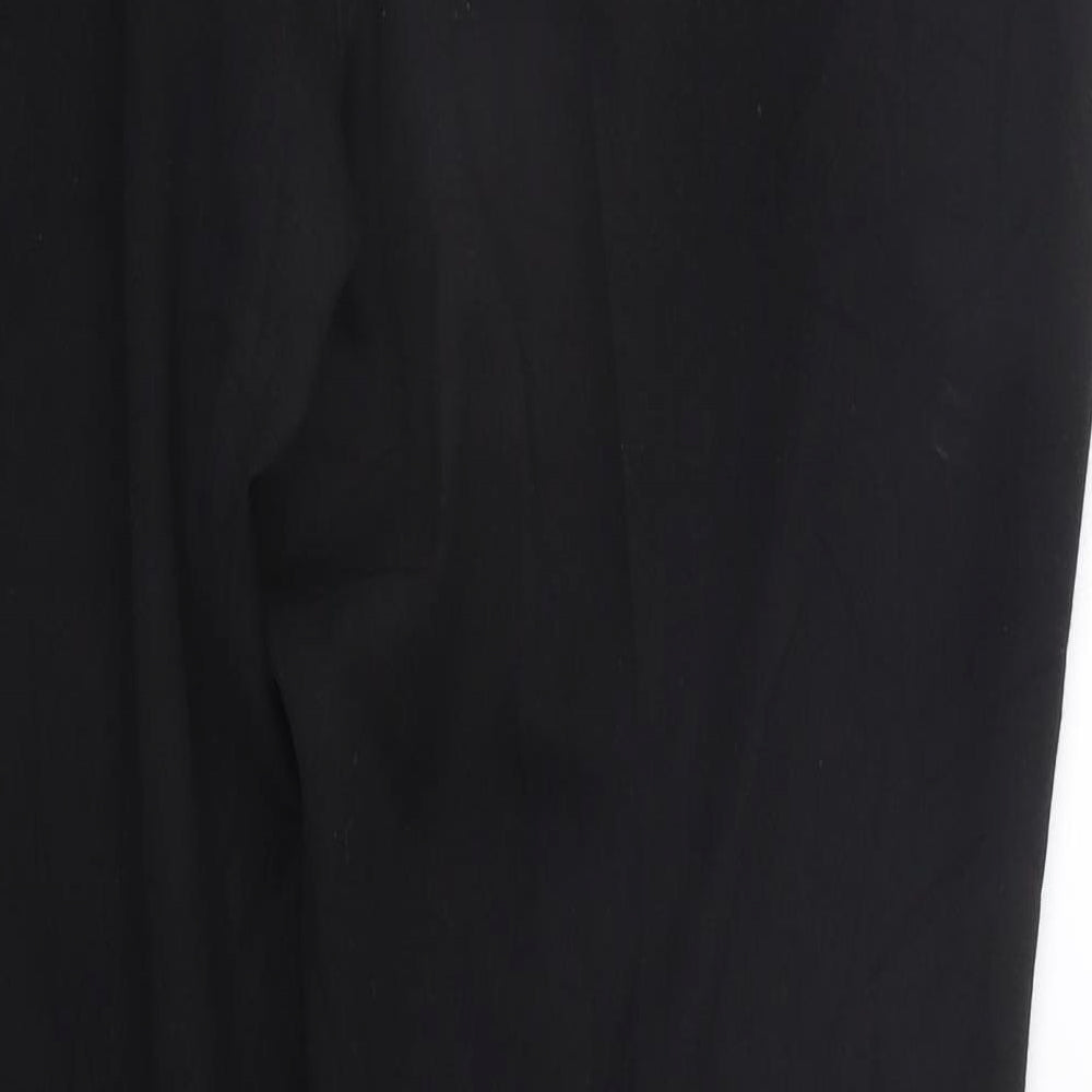 Womens UK Size 16 F&F Regular Fit  Black Trousers